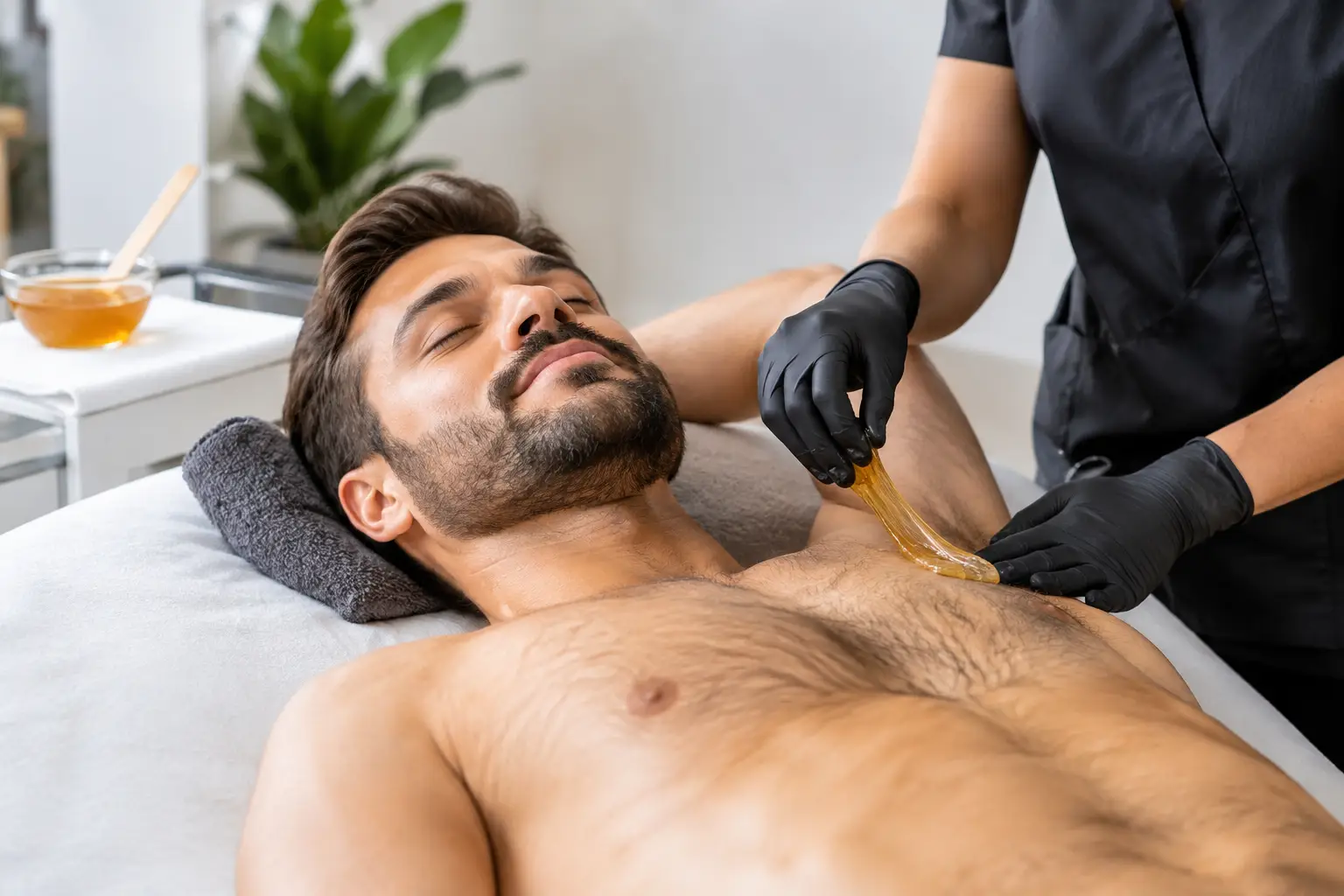 What Body Sugaring for Men Really Feels Like