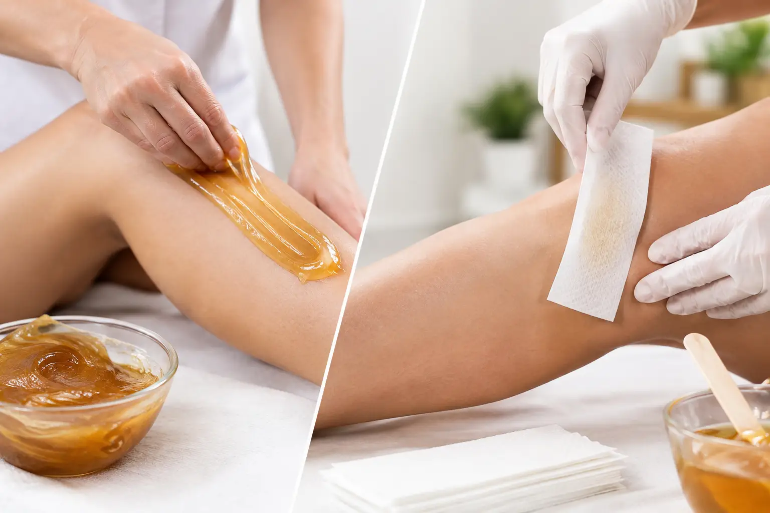 Manual Sugaring Versus Strip Sugaring Explained