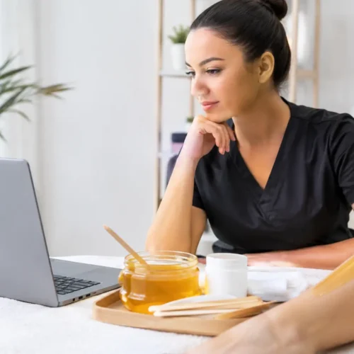 Online Esthetics Education for Future Sugarists