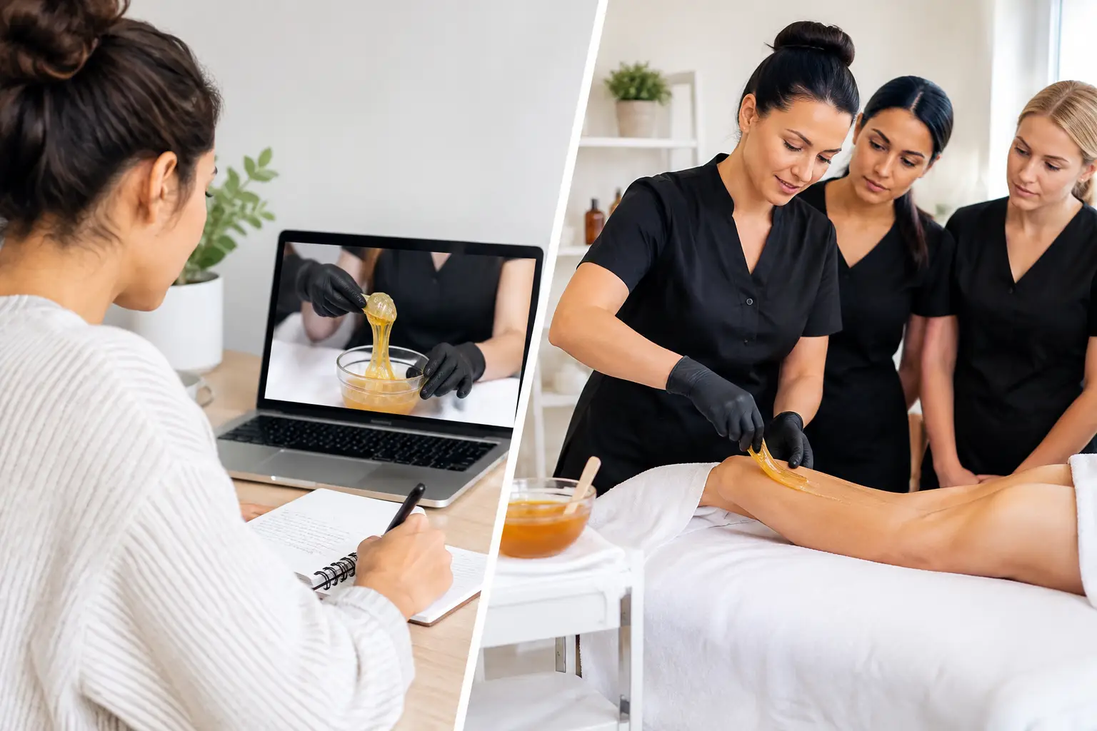 Online Versus In Person Sugaring Training